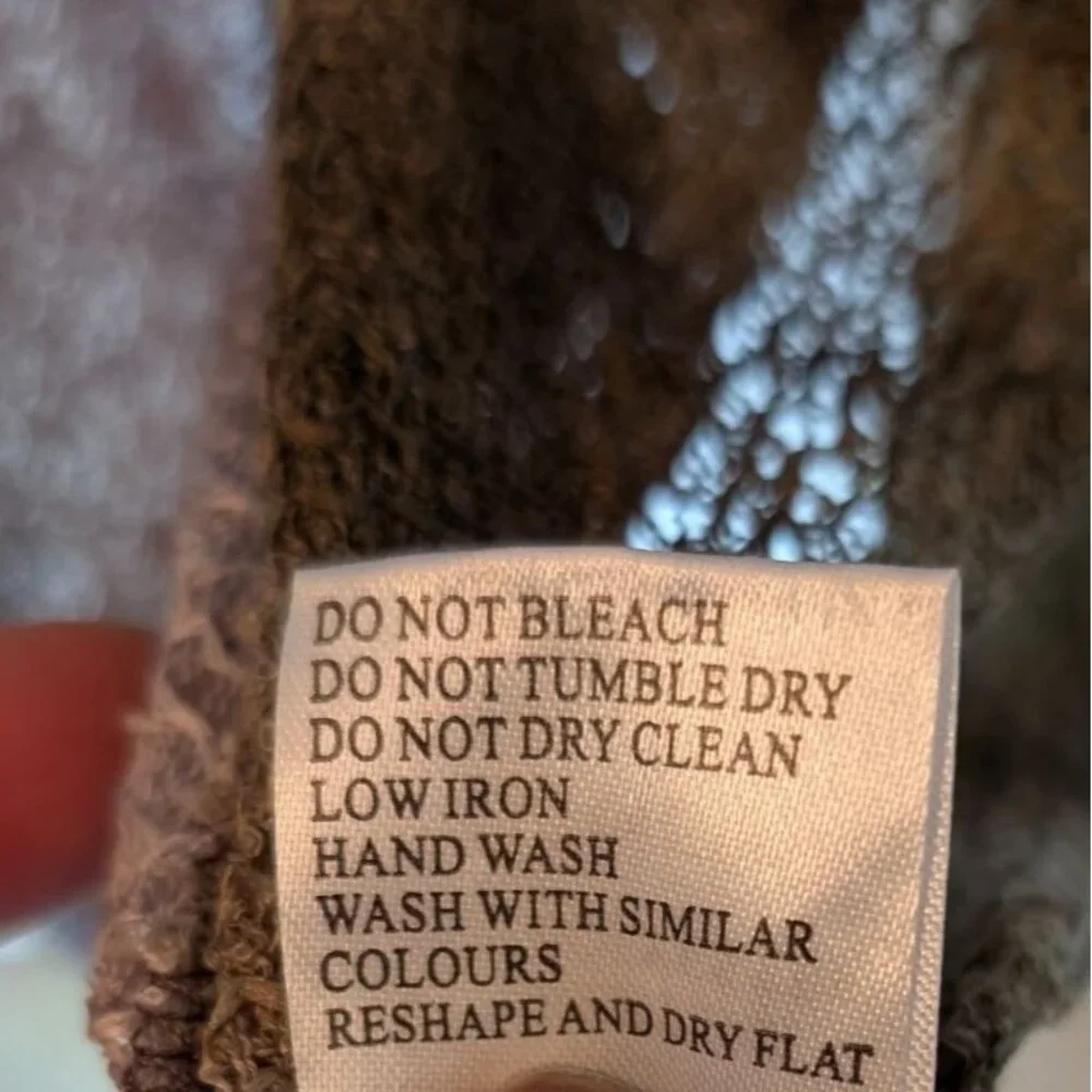 Adore Mesh Knit Cardigan Womens Large Art to Wear Statement Cutout Tie-Dye - Picture 5 of 9